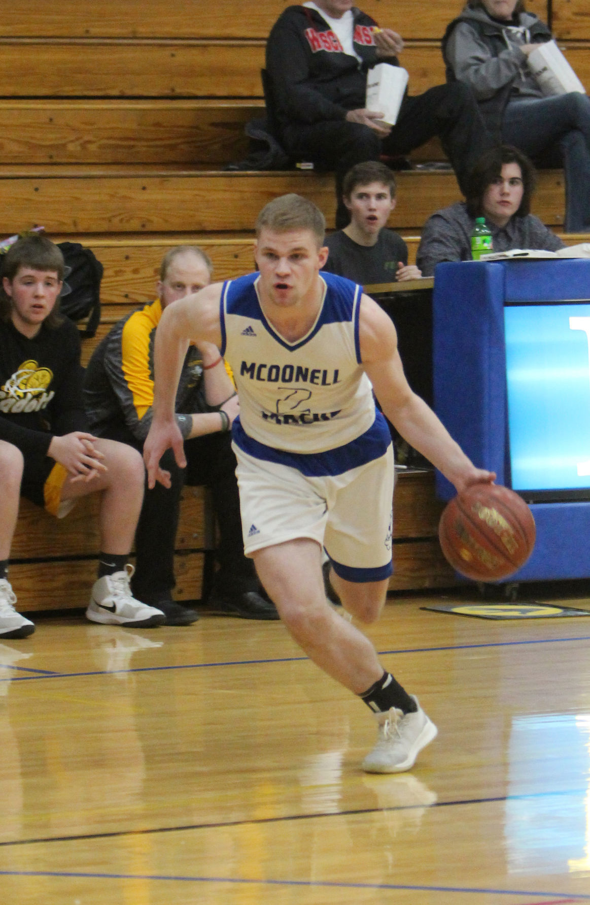 Cadott at McDonell boys basketball 1-15-19